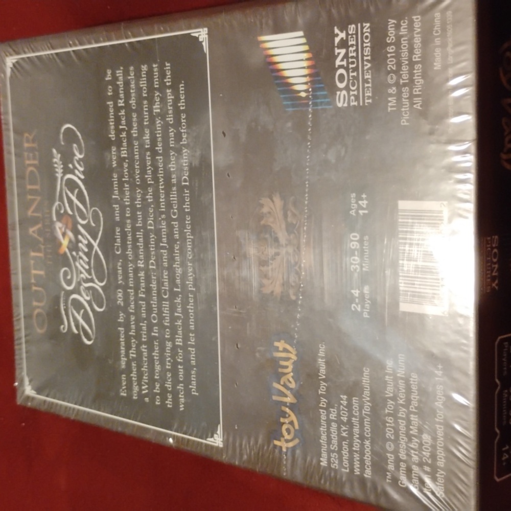 NIB Outlander Destiny Dice Board Game - Picture 5 of 7